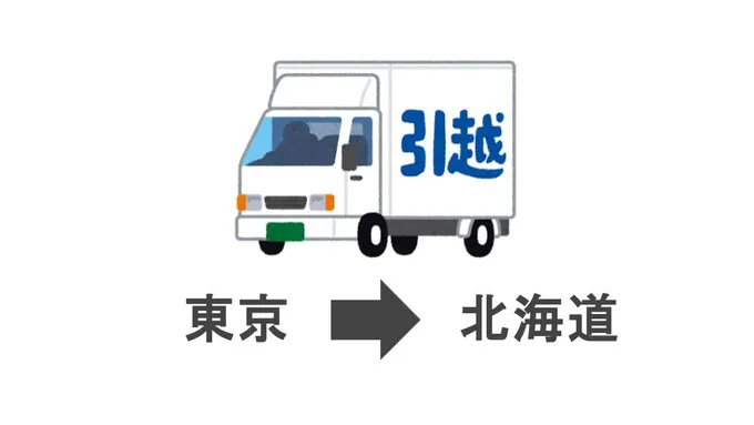 東京から北海道に住むために引越しの見積をとった話