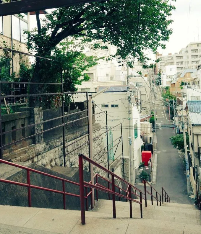 君の名はのあの階段に行ってみた