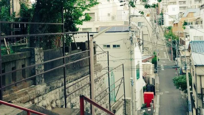 君の名はのあの階段に行ってみた