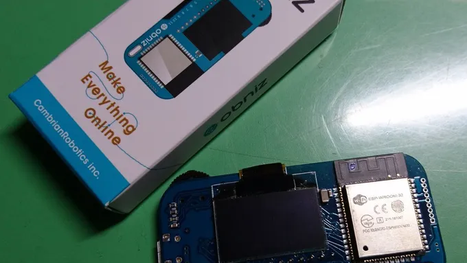 obnizをBLEにてperipheralとして動かす