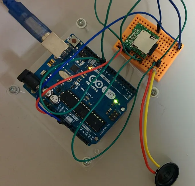 ArduinoでMK-156(ボイスプレーヤーモジュール)を使う