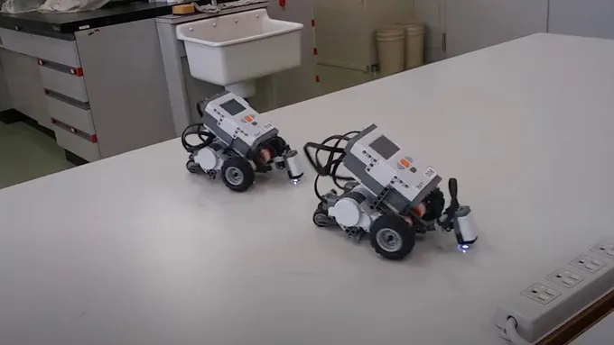 2台のLegoNXTをシンクロ走行させる（プログラム編）