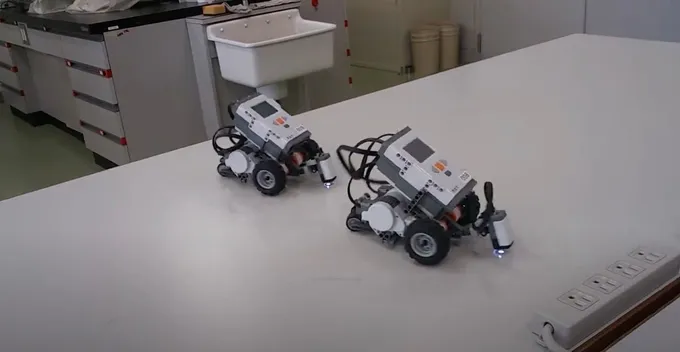 2台のLegoNXTをシンクロ走行させる（プログラム編）