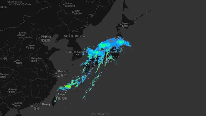高解像度降水ナウキャストのGPVデータを読んでみる